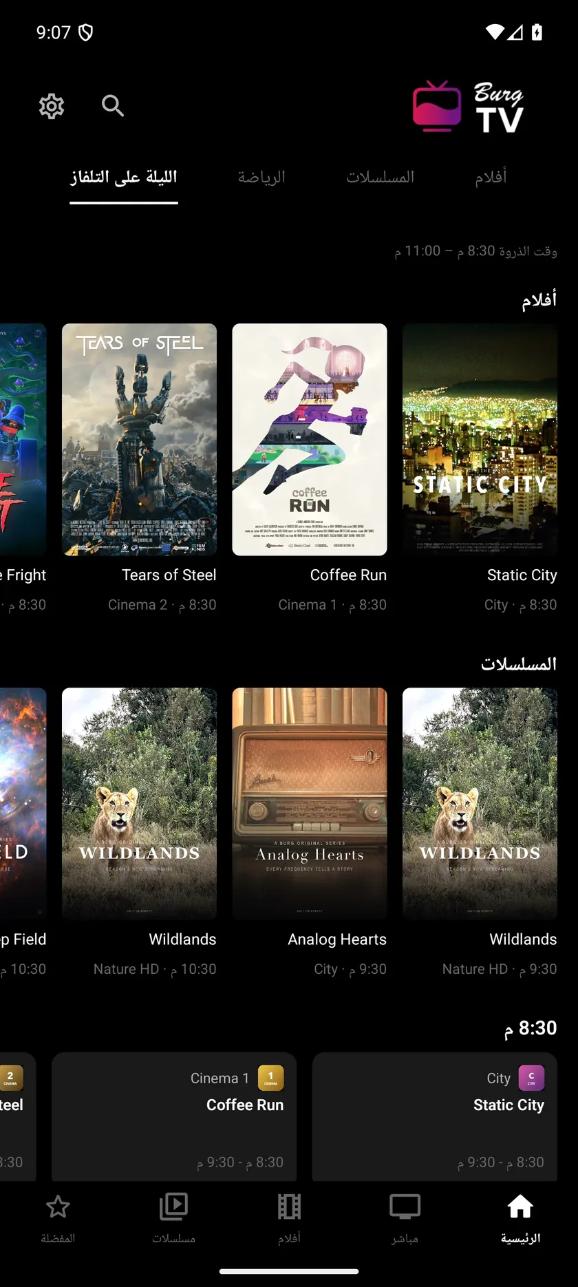 شاشة BurgTV: دليل · Samsung / LG Smart TV